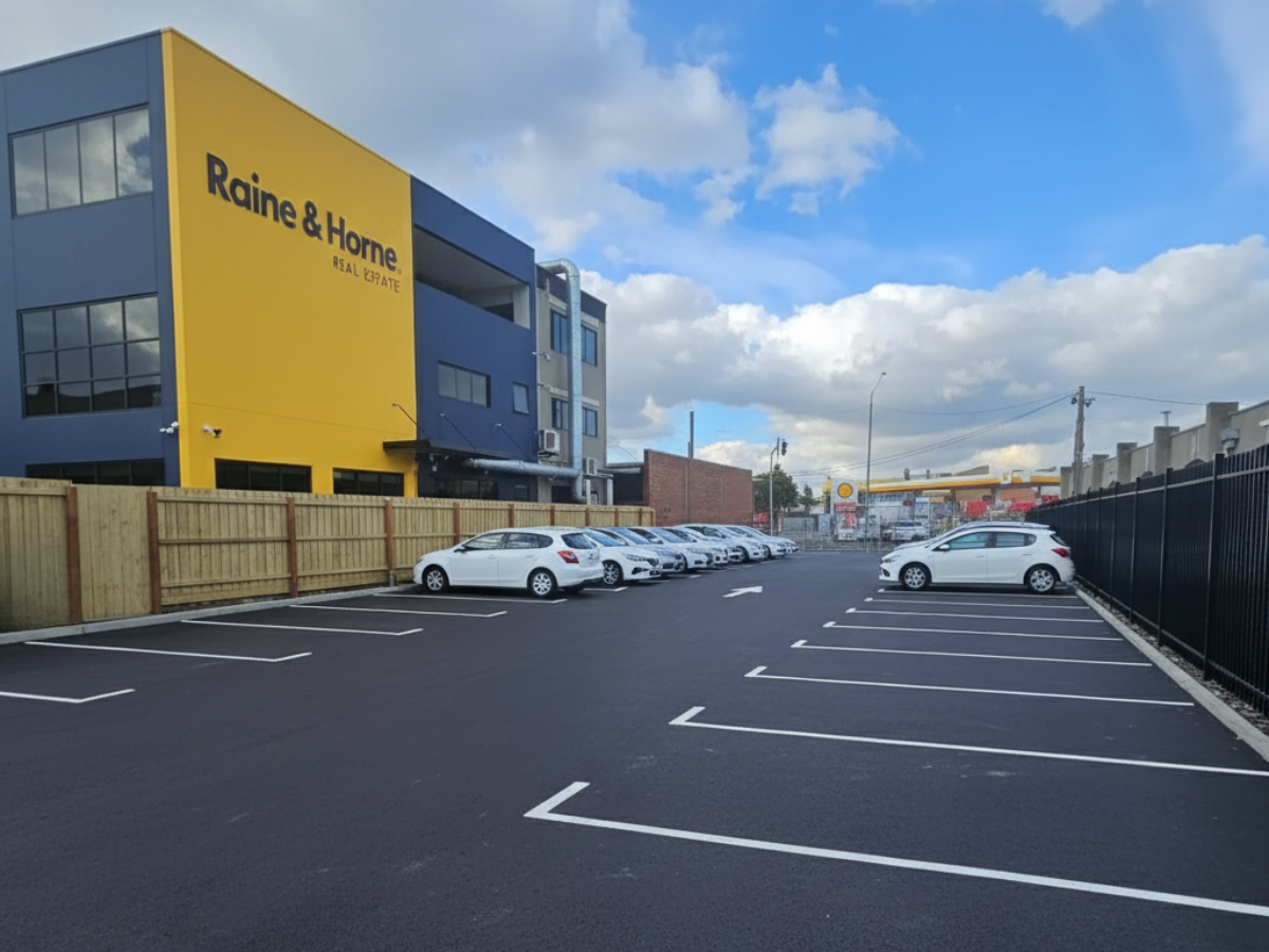 Essendon - Commercial Concrete Carpark